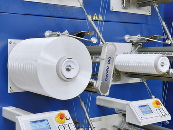 SAHM two60 big HPF - Precision Cross Winder Winding head of a SAHM Precision Cross Winder, type two60 big HPF